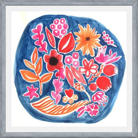 Cuadro Circulo Azul