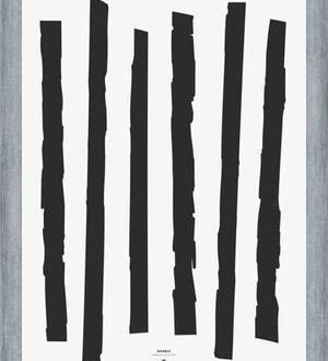 Cuadro Marble Sticks Black