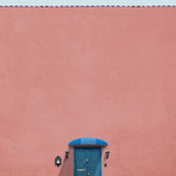 Canvas Puerta y techo azul