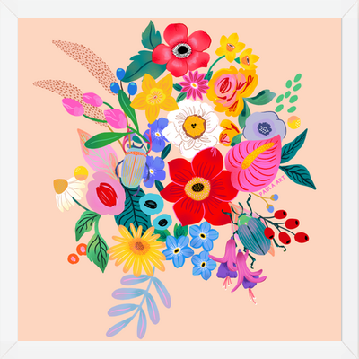 Cuadro Que las flores te acompañen