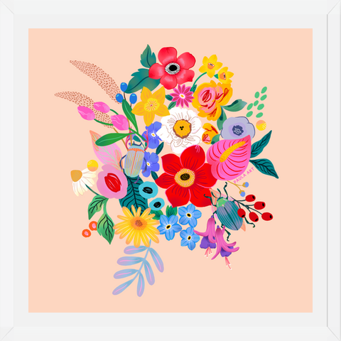 Cuadro Que las flores te acompañen