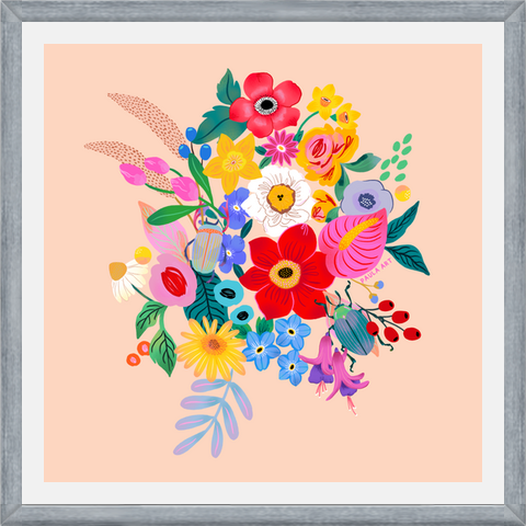 Cuadro Que las flores te acompañen