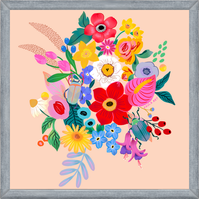Cuadro Que las flores te acompañen