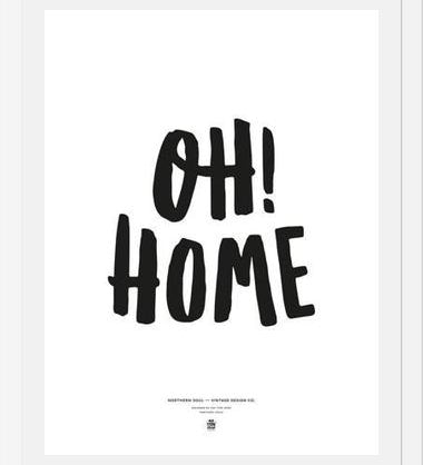 Cuadro Oh! Home