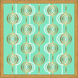 Enmarcado Gold and Mint