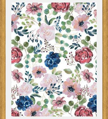 Cuadro Watercolor Wildflower 002