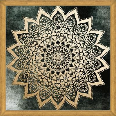 Enmarcado EMERALD BOHO NIGHTS MANDALA
