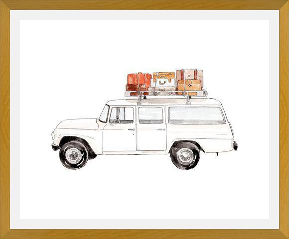 Cuadro Vintage Truck