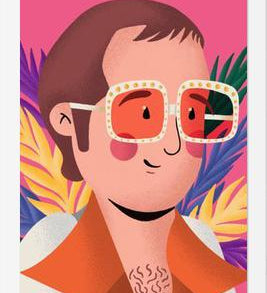 Cuadro Elton John