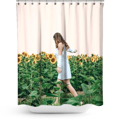 Cortina de Baño Lost in Sunflowers