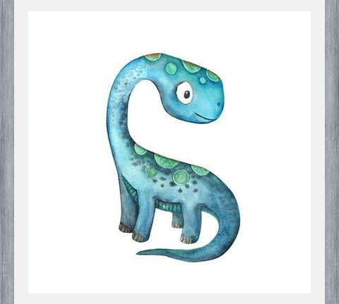 Cuadro Brontosaurio