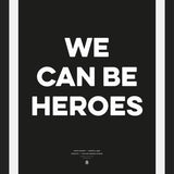 Cuadro Good Music David Bowie We can be heroes