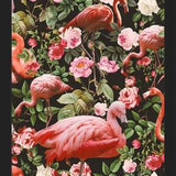 Cuadro Floral and Flamingo Pattern