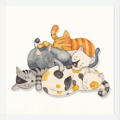 Cuadro Siesta Gatuna