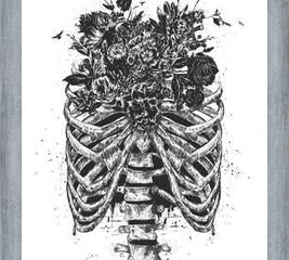 Cuadro New Life (b&w)