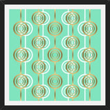 Enmarcado Gold and Mint