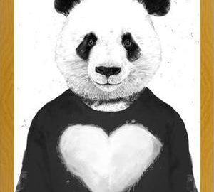 Cuadro Lovely Panda