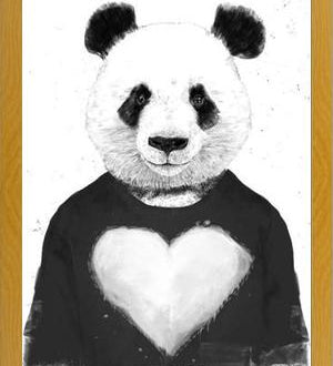 Cuadro Lovely Panda