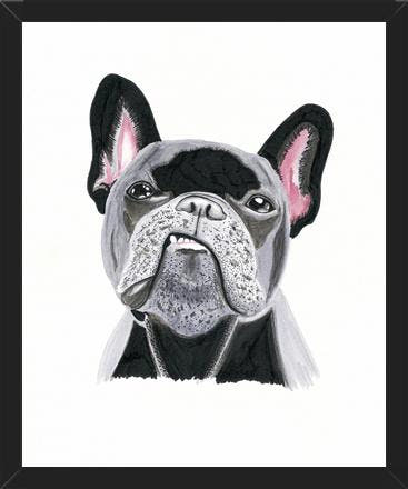 Cuadro Bulldog Rockstar