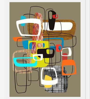 Cuadro Abstract Composition 853