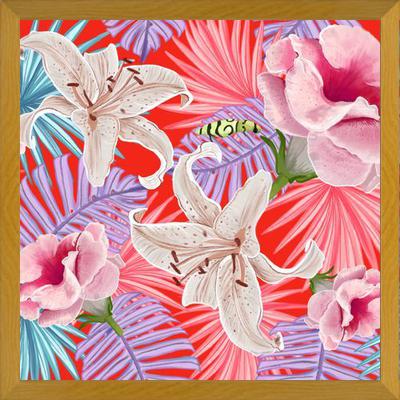Cuadro Tropical Nature Pattern