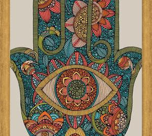 Cuadro Hamsa