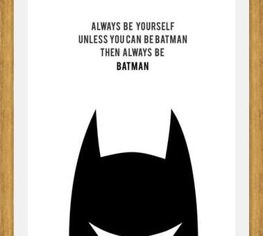 Cuadro Be Batman