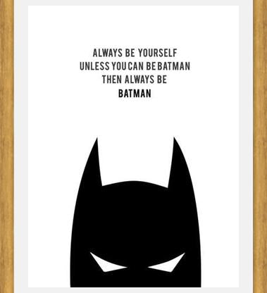 Cuadro Be Batman