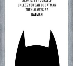 Cuadro Be Batman