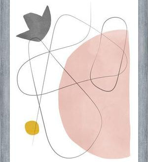 Cuadro Abstraction with gray lines 2