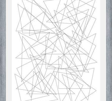 Cuadro Composición de Triângulos