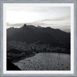Cuadro Corcovado Sunset BW