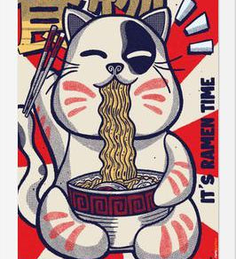 Cuadro Its Ramen Time