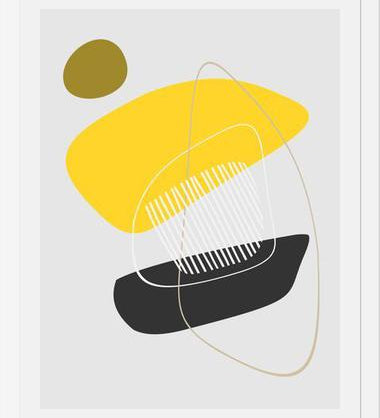Cuadro Abstract Composition 1056