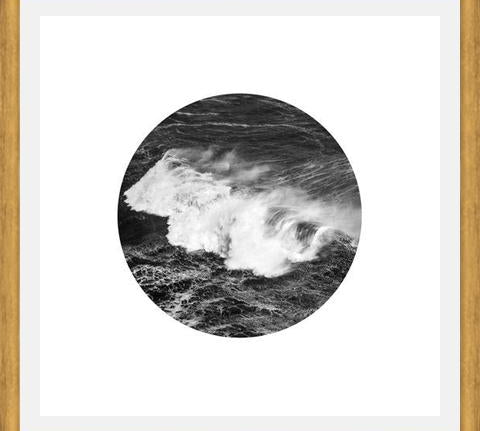 Cuadro B&W Waves