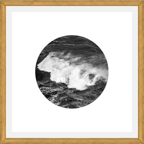 Cuadro B&W Waves
