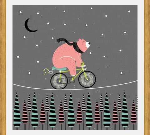 Cuadro Night ride