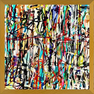 Cuadro Pollock Wink 5