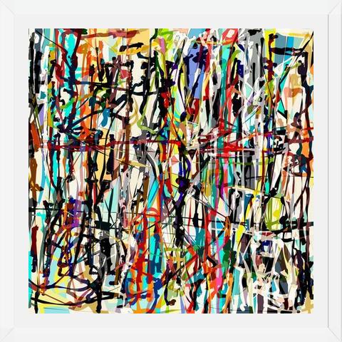 Cuadro Pollock Wink 5
