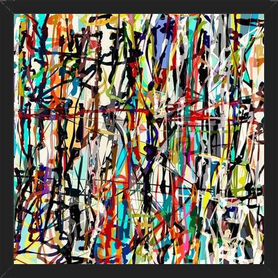 Cuadro Pollock Wink 5
