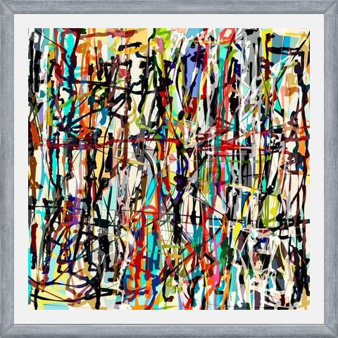 Cuadro Pollock Wink 5