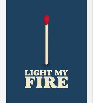 Cuadro Light My Fire