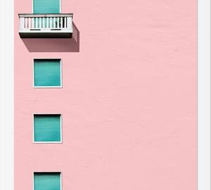 Cuadro Ventanas y balcón, San Remo.