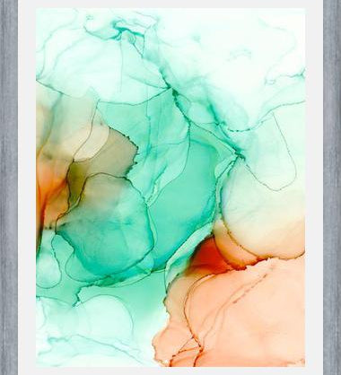 Cuadro Abstract Ink Movement II