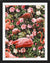 Cuadro Floral and Flamingo Pattern