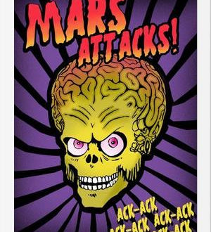 Cuadro Mars Attacks
