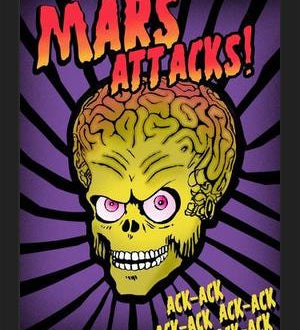 Cuadro Mars Attacks