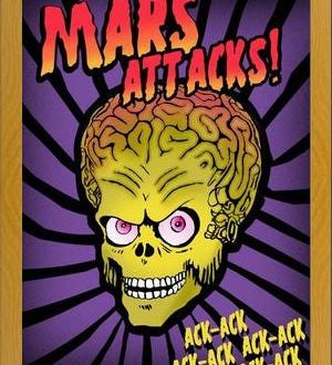 Cuadro Mars Attacks