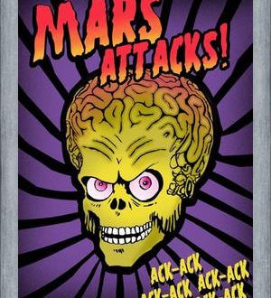 Cuadro Mars Attacks