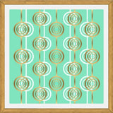 Enmarcado Gold and Mint